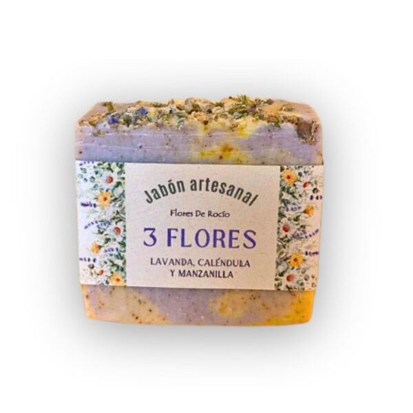 Jabon 3 Flores