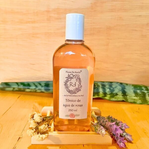 Tónico de Agua de Rosas con Benjuí y activos florales