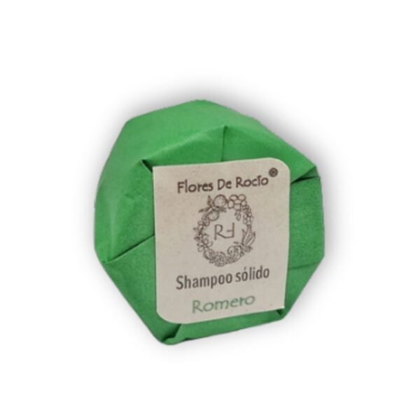 Shampoo solido de romero