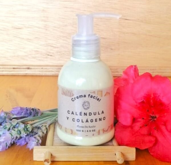 Crema de calendula Crema de caléndula y colágeno hidrolizado
