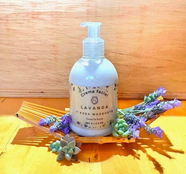 Crema de lavanda Crema de lavanda y rosa mosqueta
