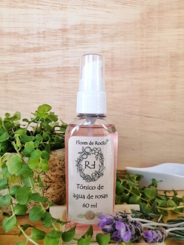 Tónico de Agua de Rosas con Benjuí y activos florales